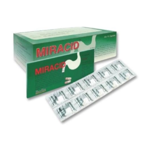 MIRACID 20 MG CAPSULES 10'S