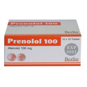PRENOLOL 100 MG TABLETS 10'S