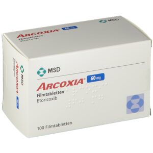 ARCOXIA 60 MG TABLETS 10'S