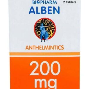 ALBEN 200 MG TABLETS 2'S