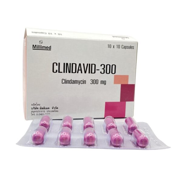 CLINDAVID-300 CAPSULES 10'S
