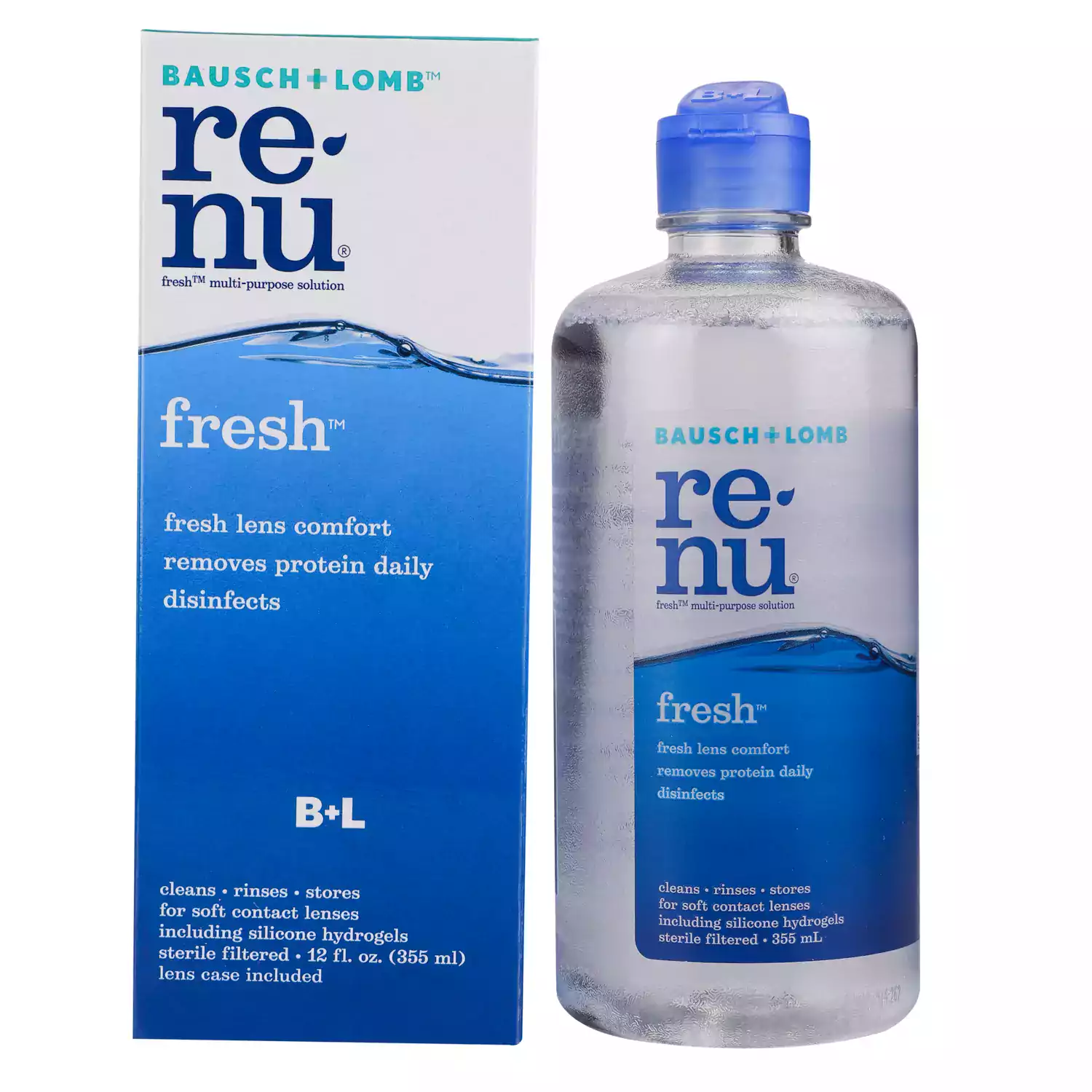 BAUSCH + LOMB RENU FRESH MULTI-PURPOSE SOLUTION 355 ML