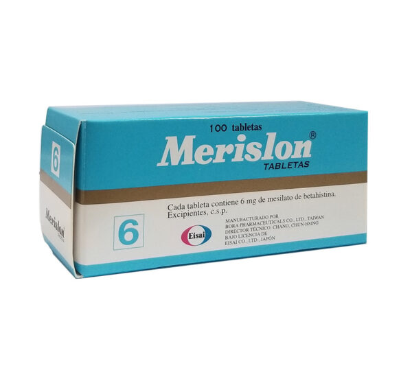 MERISLON 6 MG TABLETS 10'S