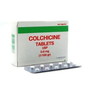 COLCHICINE MEDINOVA 0.6 MG TABLET 10'S