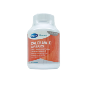 MEGA CALCIUM-D 1500 MG CAPSULES 60'S