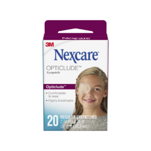 3M NEXCARE OPTICLUDE EYEPATCH REGULAR 20'S