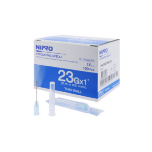 เข็มฉีดยา NIPRO NO.23x1,100's