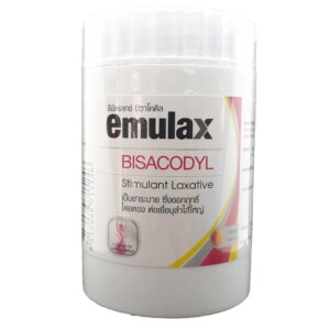 EMULAX BISACODYL 5 MG TABLETS 1000'S