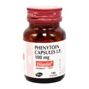 DILANTIN 100 MG CAPSULES 100'S