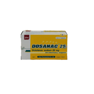 DOSANAC 25 MG TABLETS 10'S