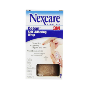 3M NEXCARE FIRST AID COBAN SELF ADHERING WARP TAN 1" X 5 YDS