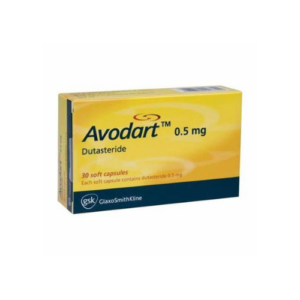 Avodart dutasteride 0.5mg 30soft capsules