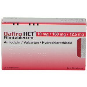 DAFIRO 10MG/160MG 28TABS