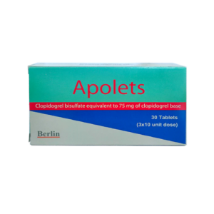 APOLETS 75 MG TABLETS 10'S