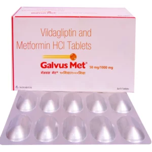 GALVUS MET 50 MG/1000 MG TABLETS 10'S