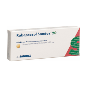 RABEPRAZOLE SANDOZ 20 MG TABLETS 14'S