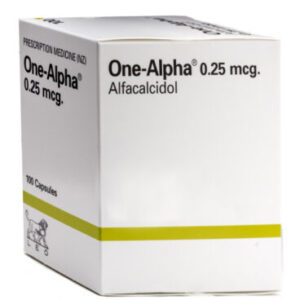 ONE-ALPHA 0.25MCG ALFACALCIDOL 100CAPSULES