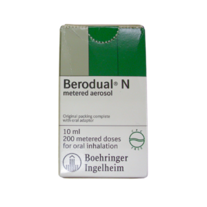 BERODUAL METERED AEROSOL 200 DOSES