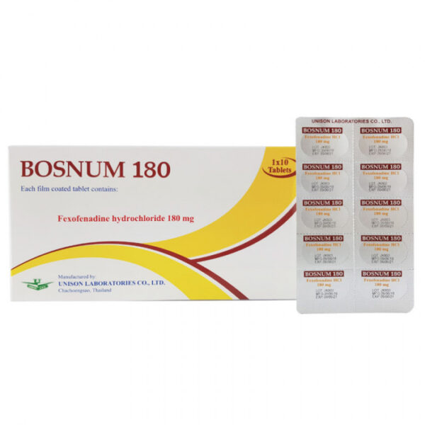 BOSNUM 180 MG TABLETS 10'S