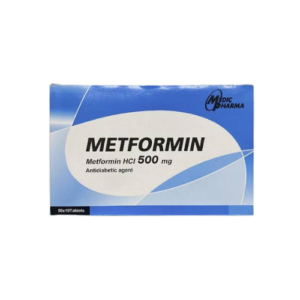 METFORMIN (MEDICPHARMA) 500 MG TABLETS 10'S