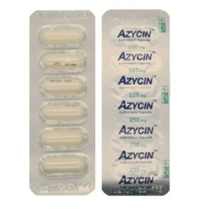 AZITHRO 250 MG CAPSULES 6'S