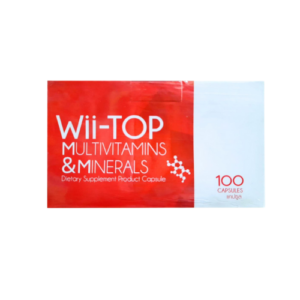 Wii-TOP MULTIVITAMINS & MINERALS 100caps