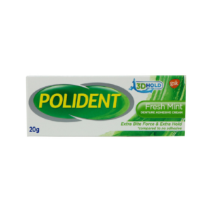 POLIDENT DENTURE ADHESIVE CREAM (FRESH MINT) 20 G