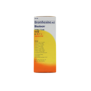 BISOLVON PEDIATRIC 4 MG/5 ML SYRUP 60 ML