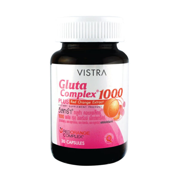 VISTRA GLUTA COMPLEX 1000 PLUS CAPSULES 30'S