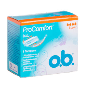 O.B. PRO COMFORT-SUPER 8'S