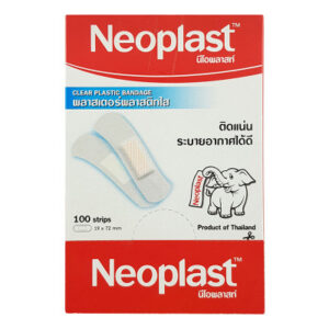 NEOPLAST clear plastic bandage 19x72mm 100 strips