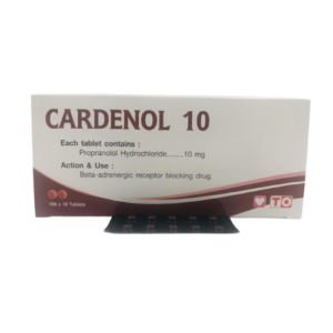 CARDENOL 10 MG TABLETS 10'S