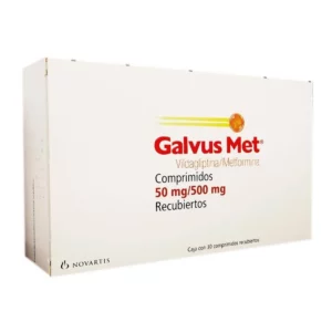 GALVUS MET 50 MG/500 MG TABLETS 10'S