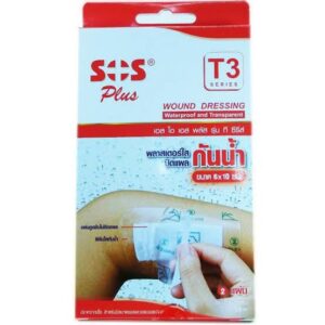 SOS PLUS (TS2X2) plaster 6X10 cm. 4ชิ้น