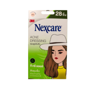 3m nexcare แผ่นซับสิว รุ่นทีทรีออยล์ 28 ชิ้น