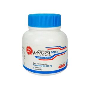 mymol 500 mg paracetamol (white blue) 100 tablets