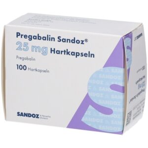 pregabalin sandoz 25 mg