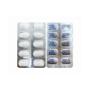 Amk 1000 mg. แผงเปลือย 10x10's *amox-clav*
