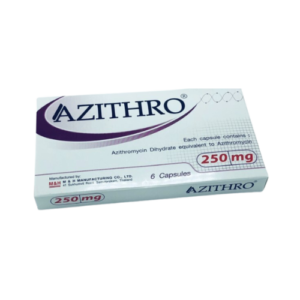 AZITHRO 250mg 6 capsules