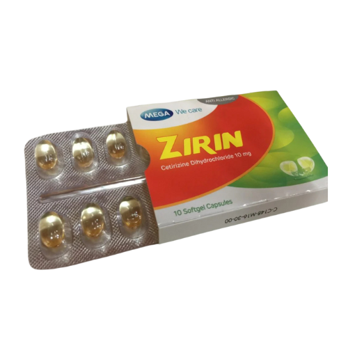 MEGA ZIRIN 10softgel cap - RDS Pharmacy