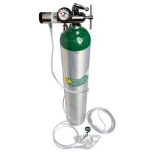 oxygen tank cylinder set