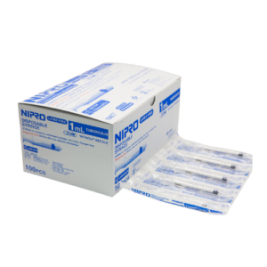 nipro 1 ml disposable syr