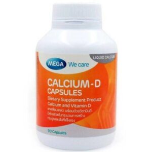 MEGA Calcium-D 90cap (แคลเซียม)