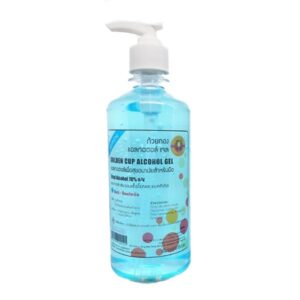 Alcohol hand gel แอลกอฮอล์ล้างมือ70% ตราถ้วยทอง450ml