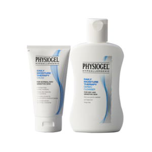 แพ็คคู่สุดคุ้ม Physiogel Daily Moisture Therapy Cream & Cleanser Cream 75ml / Cleanser 150ml PhysiogelSet
