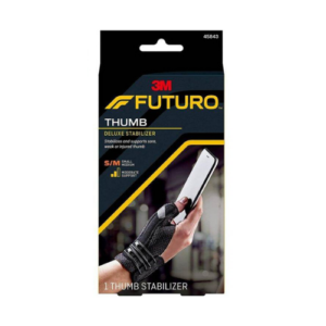 Futuro deluxe thumb stabilizer อุปกรณ์พยุงนิ้วหัวแม่มือ ฟูทูโร่ รุ่นใหม่สีดำ L/XL