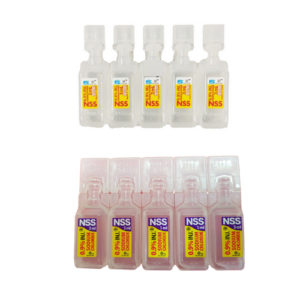 NSS 0.9% Sodium Chloride 1 ซอง = 5 หลอด