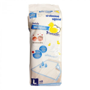 แผ่นรองซับBluesoft 10ชิ้น ไซส์ Lขนาด 450 * 700มม.