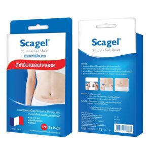 Scagel แผ่นแปะสำหรับแผลผ่าคลอด