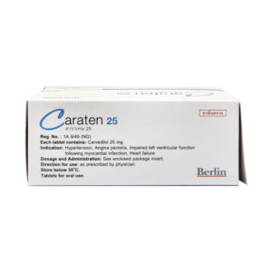 CARATEN25MG 10*10TAB